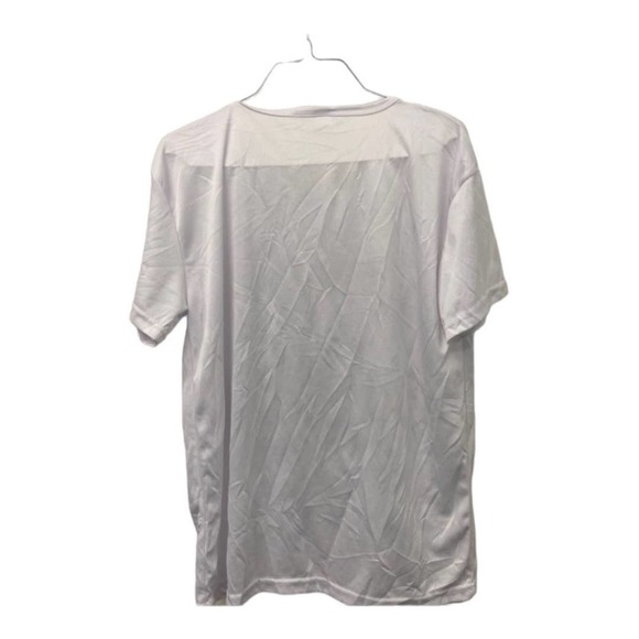 PYGMALION Saturday T-Shirt LARGE Mens White Graphic Short Sleeve Crewneck Casual - Picture 2 of 3